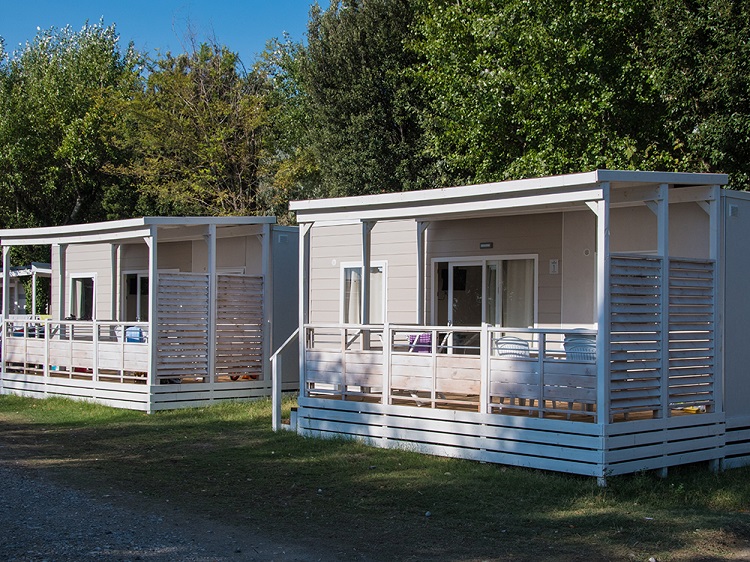 Casette in legno per campeggio mobili